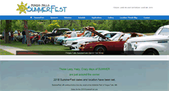 Desktop Screenshot of fergusfallssummerfest.com